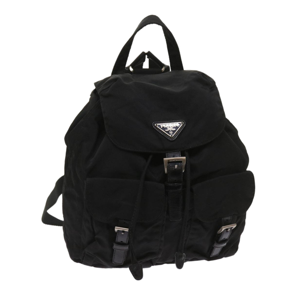 PRADA Backpack Nylon Black Auth fm3150 - Picture 1 of 16